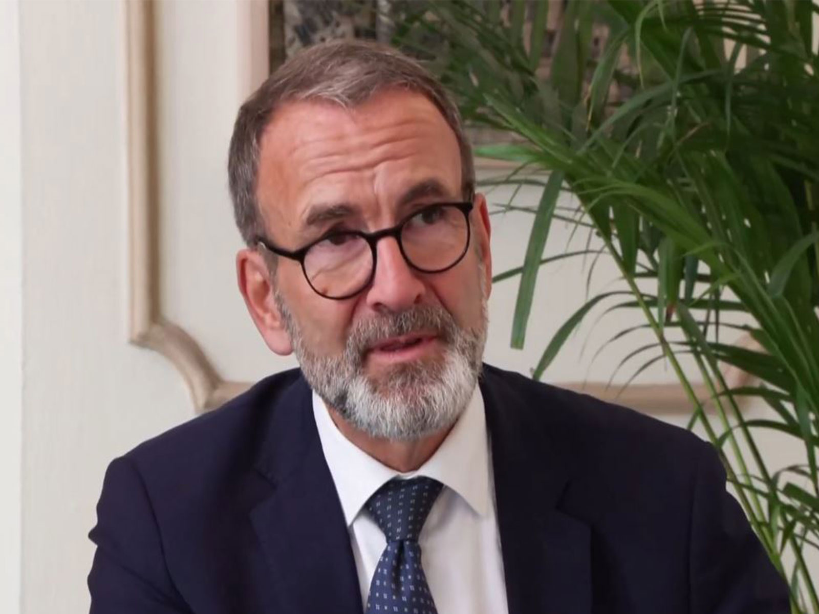 Martin Saladin, Head of the Promotion Activities Directorate at State Secretariat for Economic Affairs, SECO, Swiss govt (Photo/ANI)