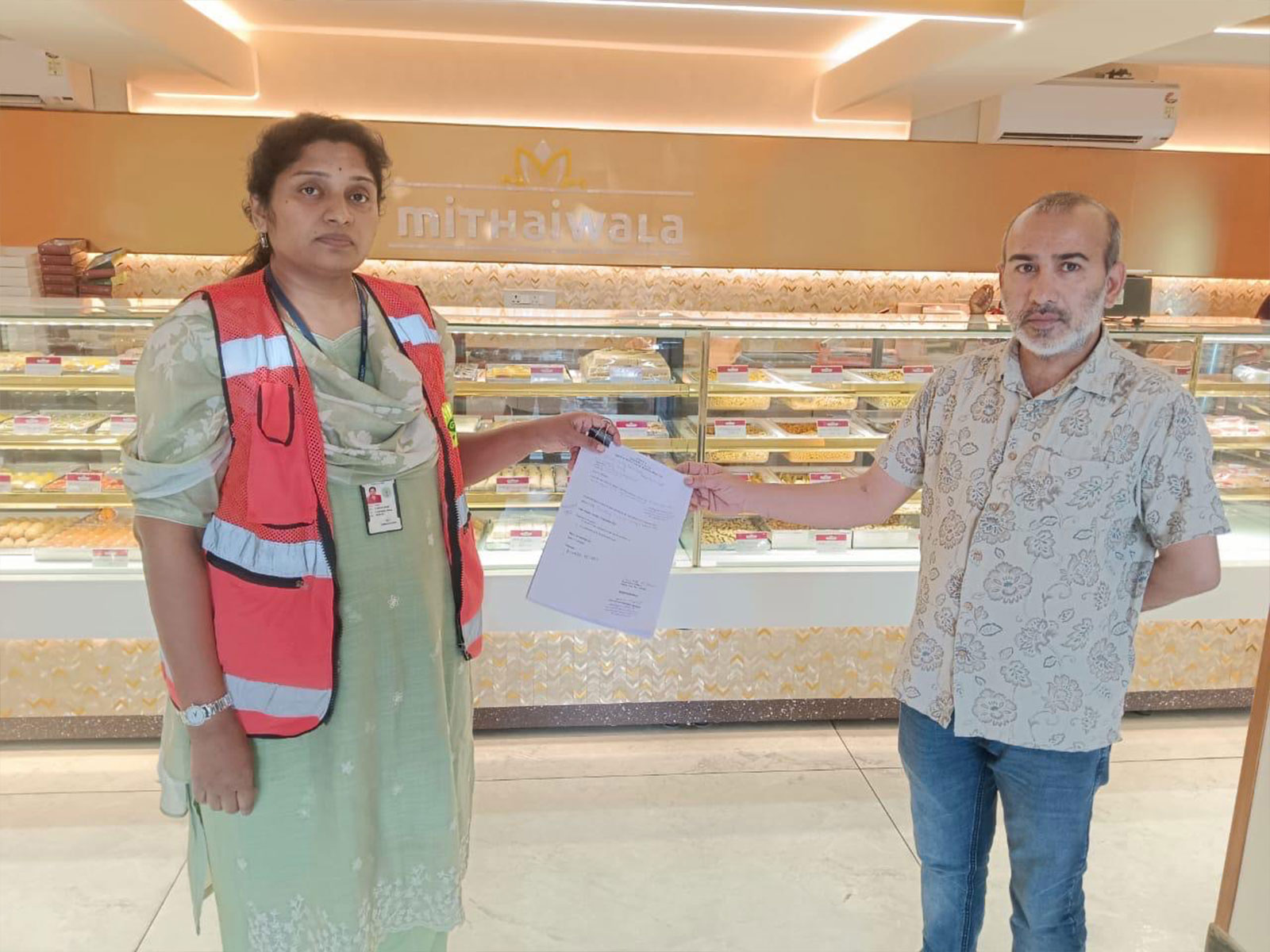 GHMC, Food Safety Wing, Surprise Inspection of Sweets Shops conducted (Photo/ANI)