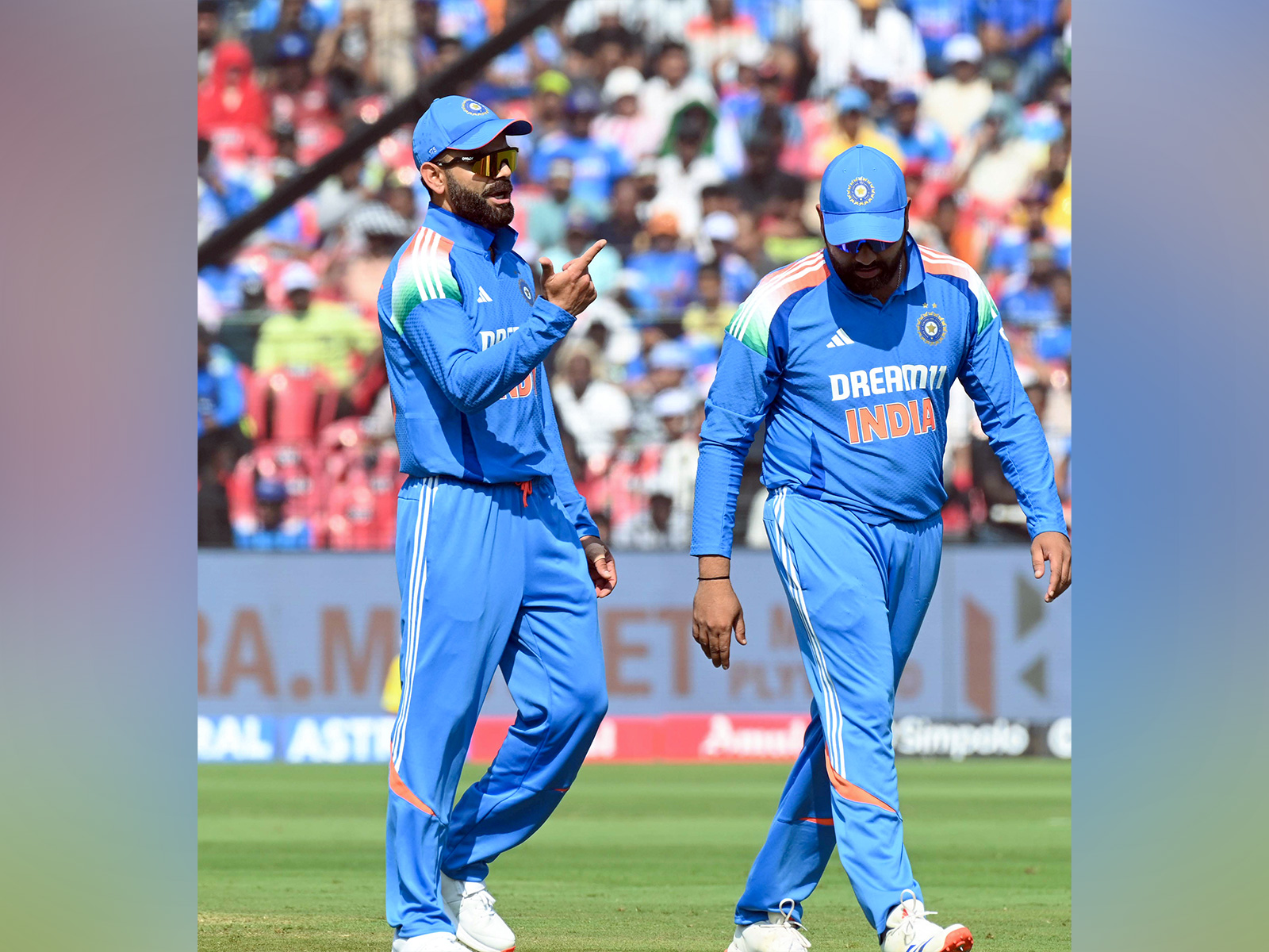 Virat Kohli and Rohit Sharma (Photo/ANI)