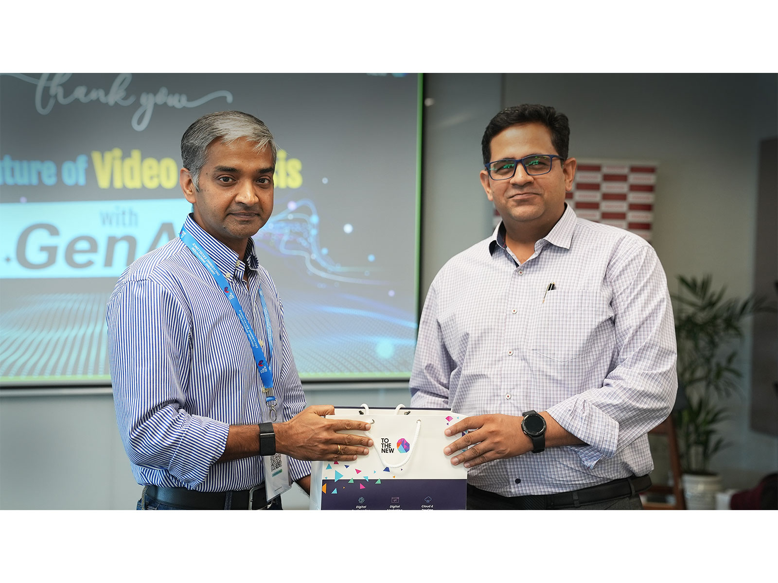 TO THE NEW hosts NASSCOM's Regional Council TechX Workshop on the Future of Video Analysis with Generative AI