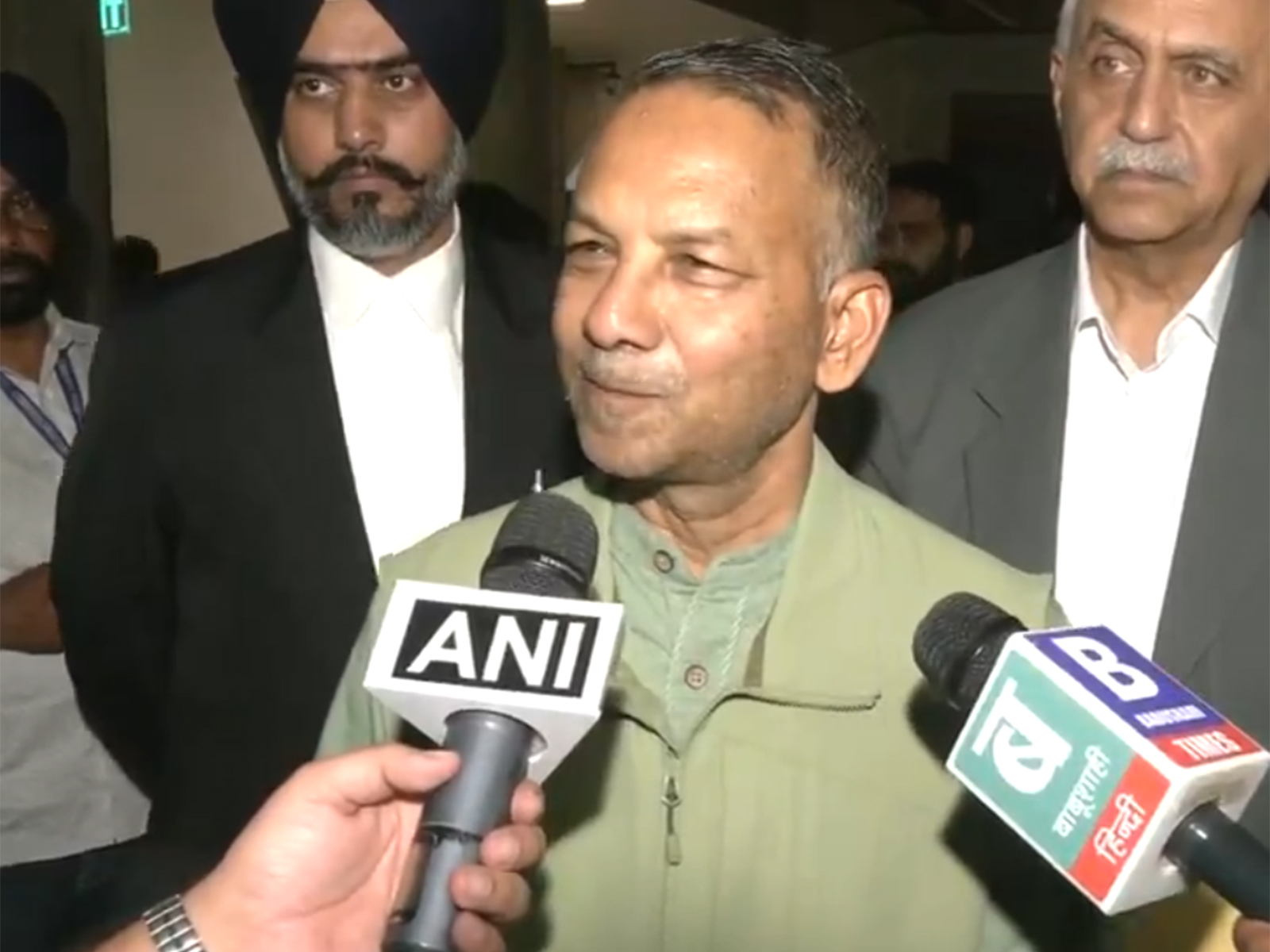 Newly elected Rajya Sabha member Rajinder Gupta (Photo:ANI)