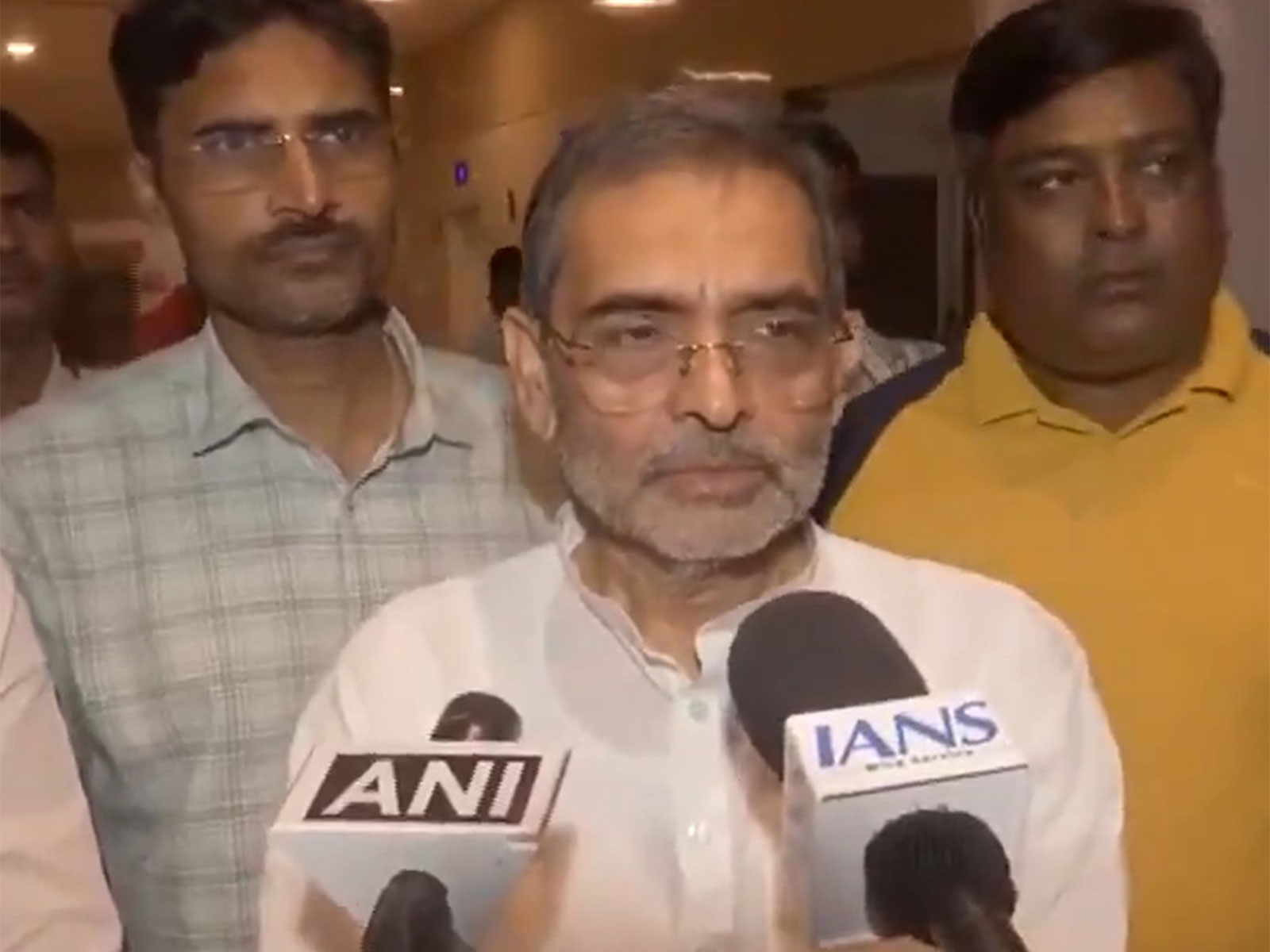 RLM's National President Upendra Kushwaha (Photo/ANI)