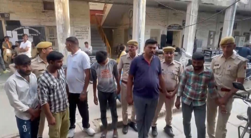  Police have arrested five people (Photo/ANI)