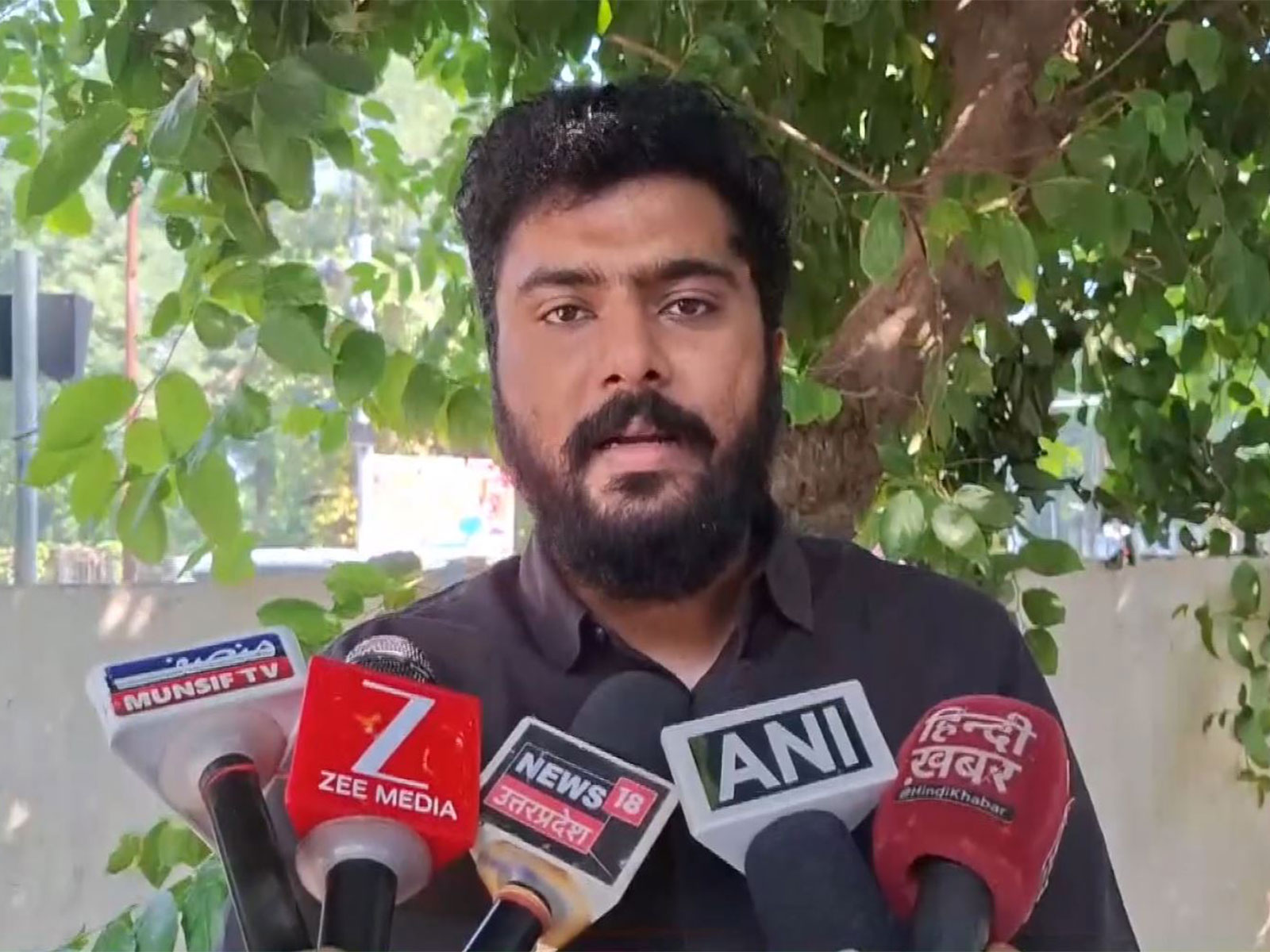 AMU student Akhil Kaushal (Photo/ANI)