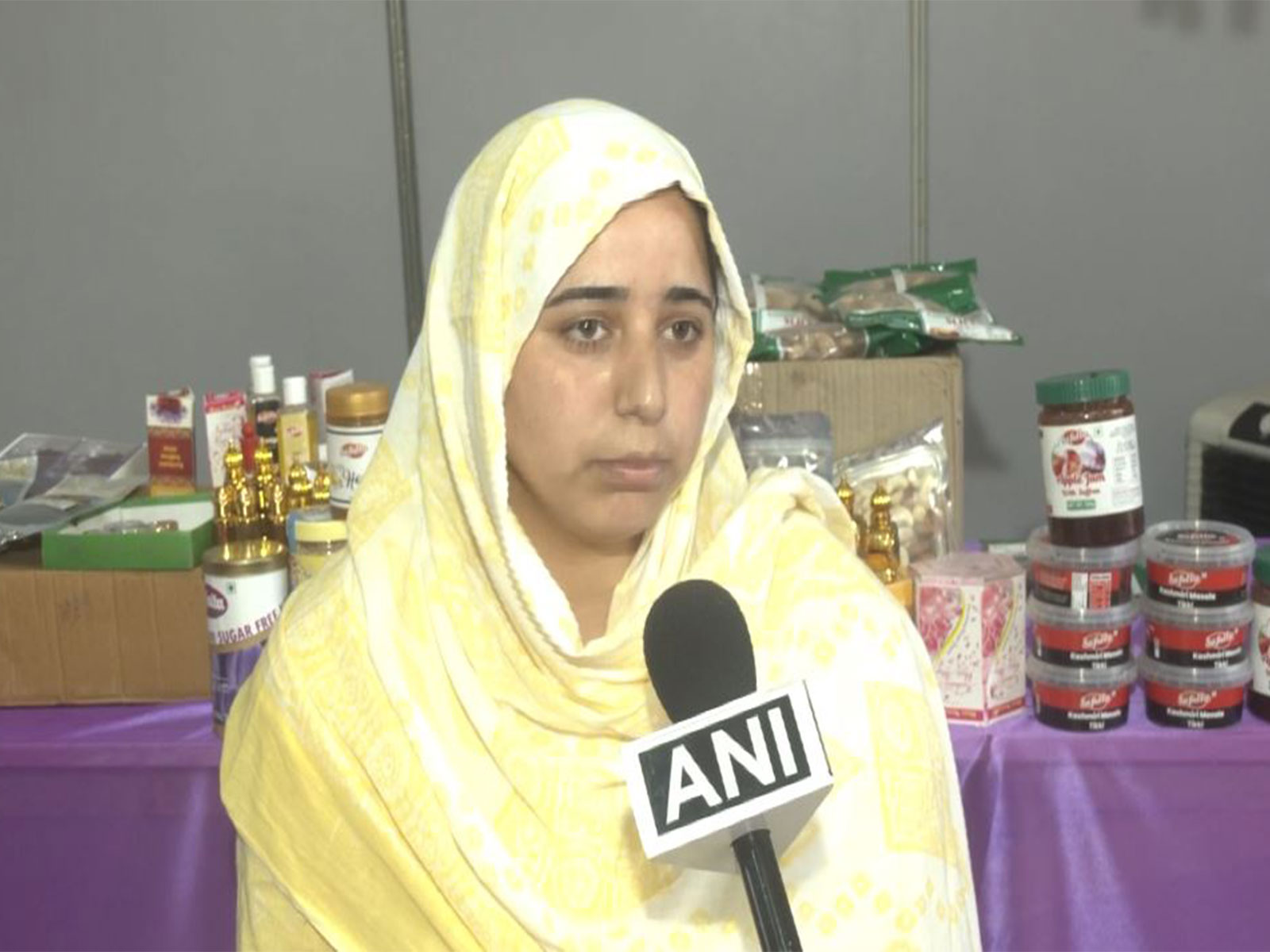 Nighat Hassan from Badragund village in Qazigund (Photo/ANI)