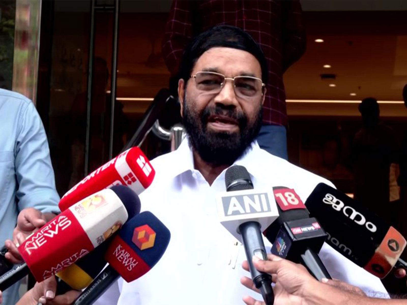 Kerala Devaswom Minister VN Vasavan (Photo/ANI)