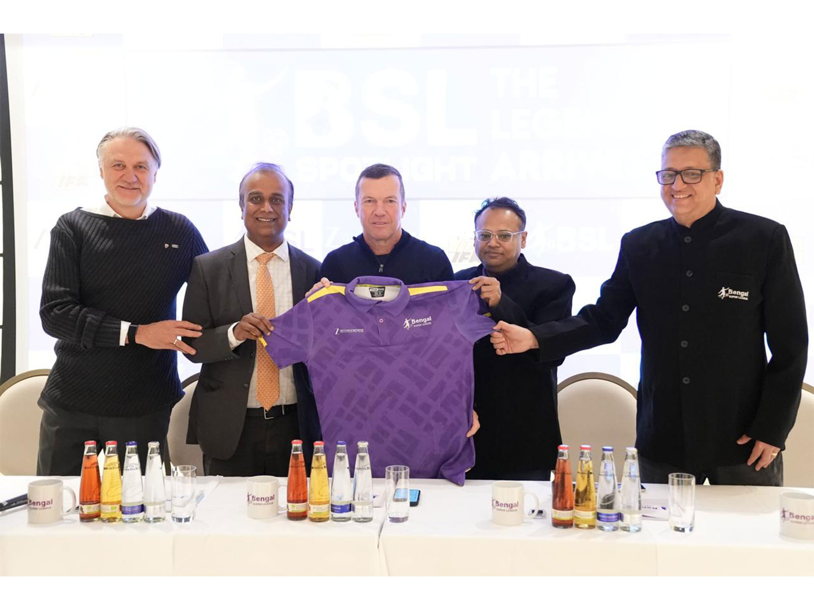 Lothar Matthaus joins Bengal Super League as Ambassador (Photo: BSL)
