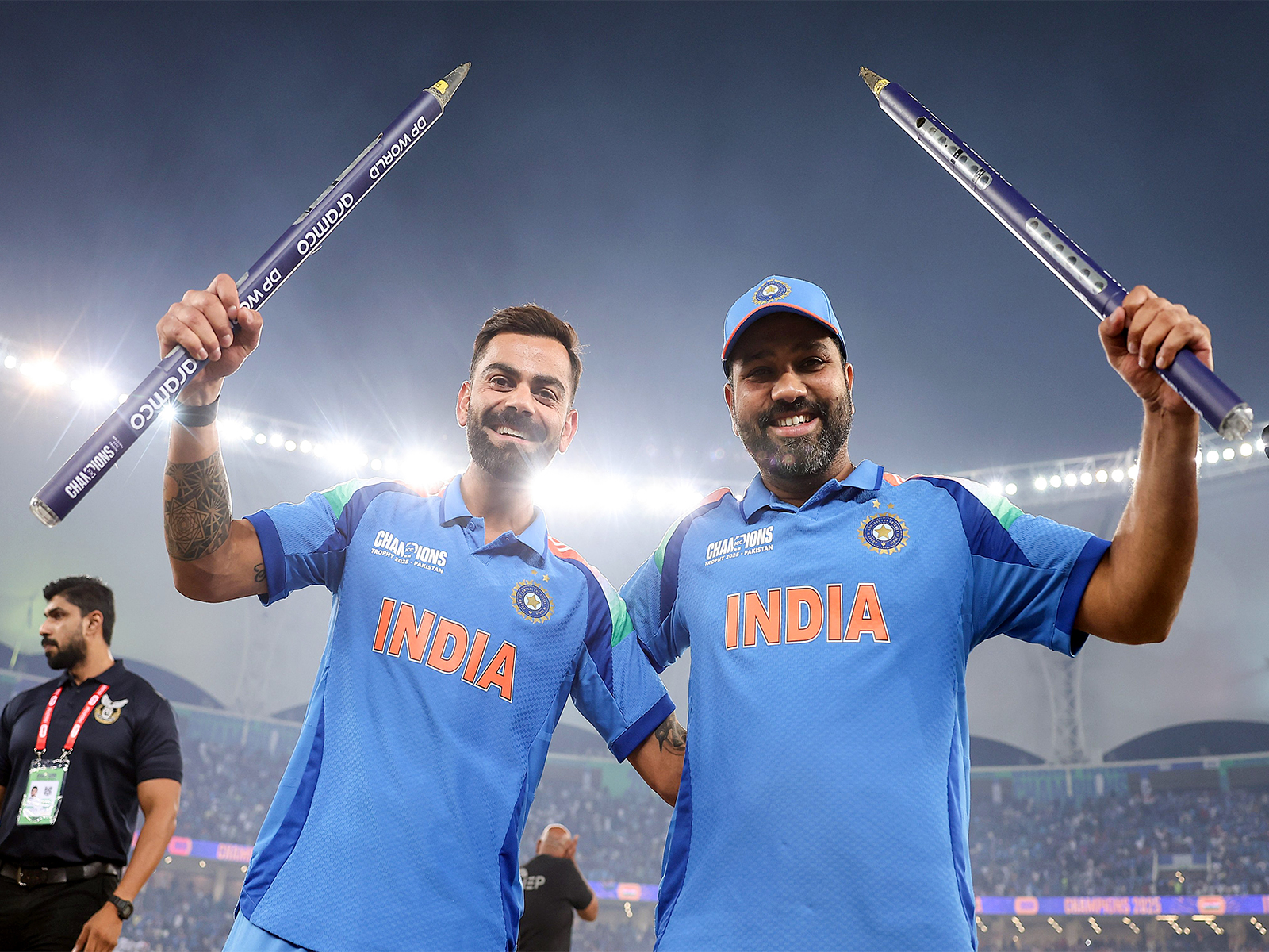 Virat Kohli and Rohit Sharma. (Photo/ANI)
