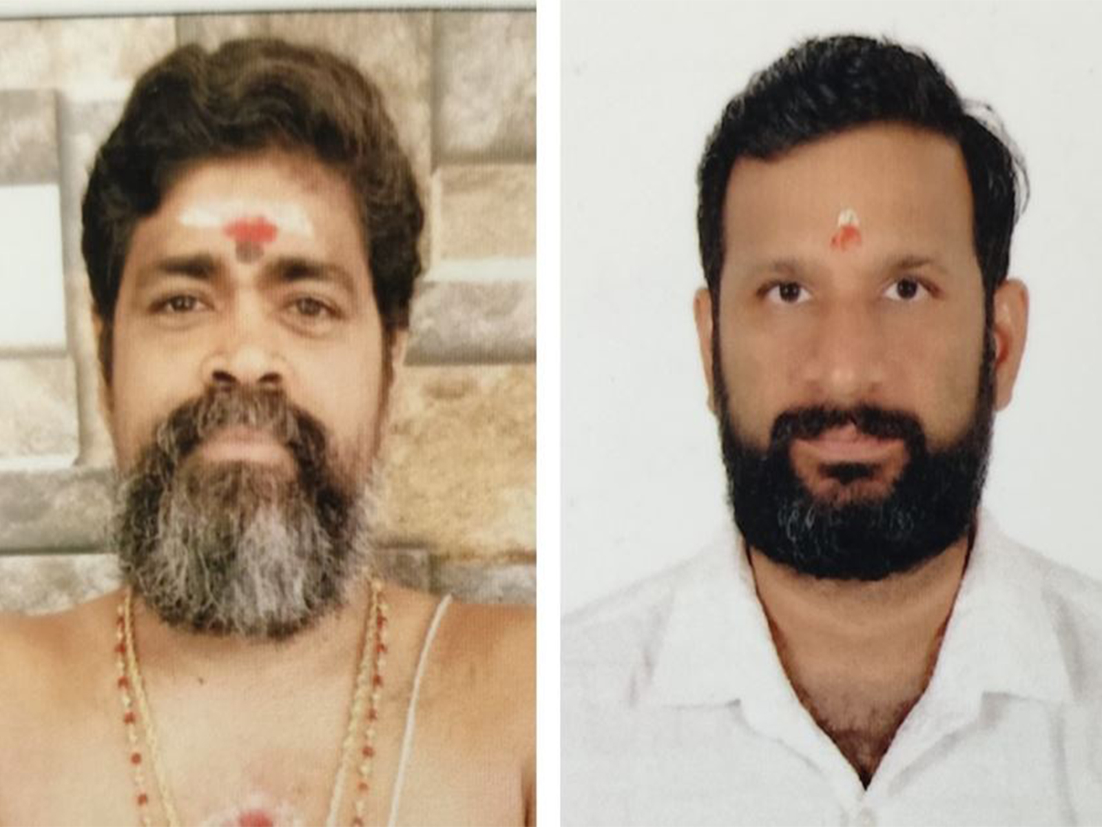 Manu Namboothiri M.G. and Prasad E.D. appointed as new Melsanthis for Sabarimala and Malikappuram temples(Photo/Travancore Devaswom Board)