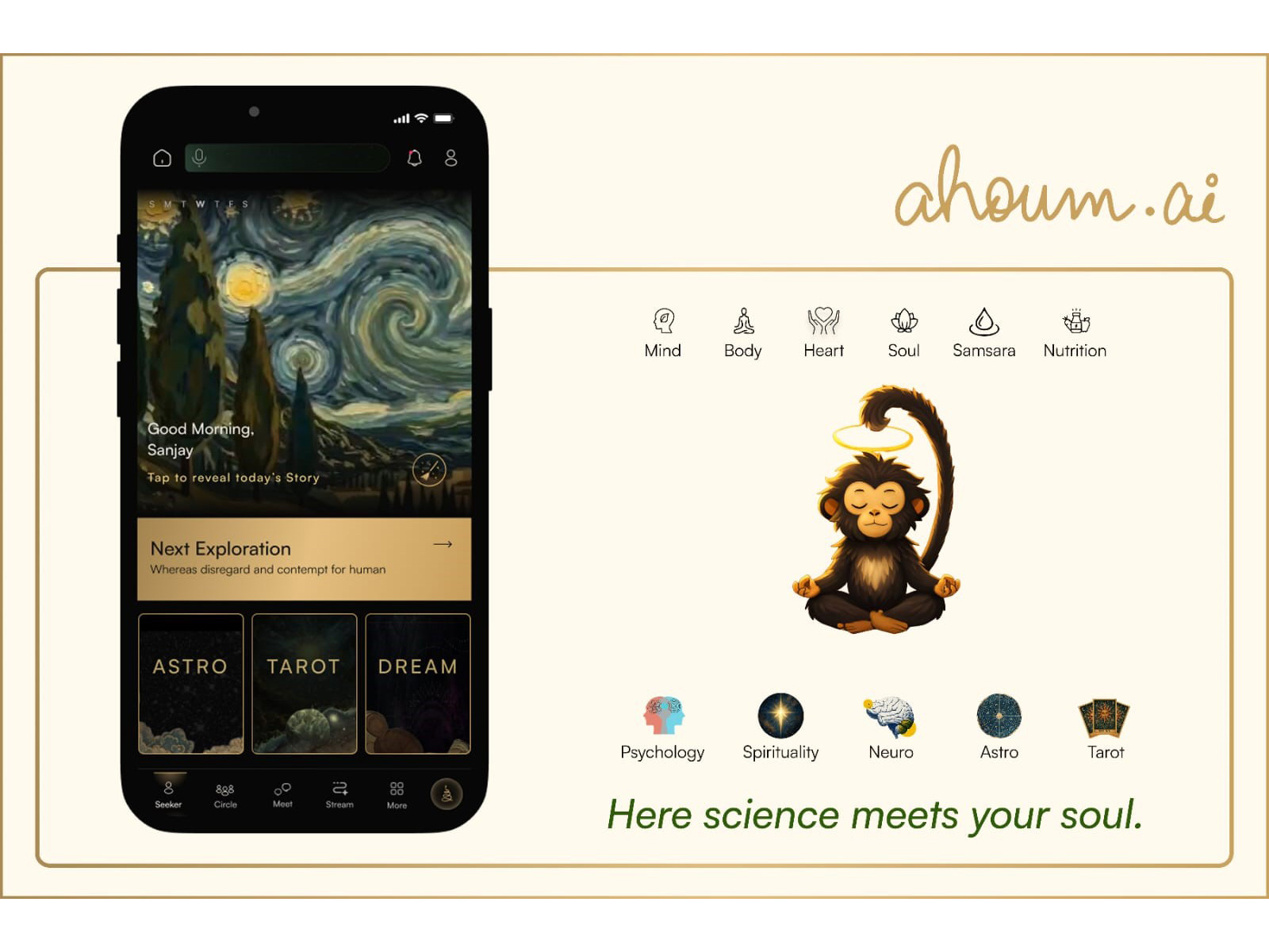 Ahoum.ai, world's first spiritual AI launches promising 'Hyper-Personalized Growth'