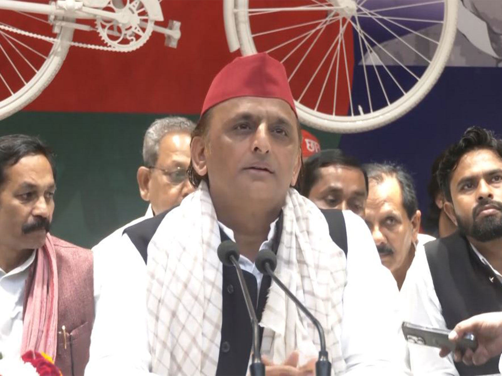 Samajwadi Party Chief Akhilesh Yadav (Photo/ANI)