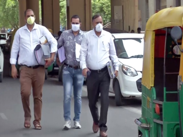 Visuals outside from Karkardooma Court (File Photo/ANI) 