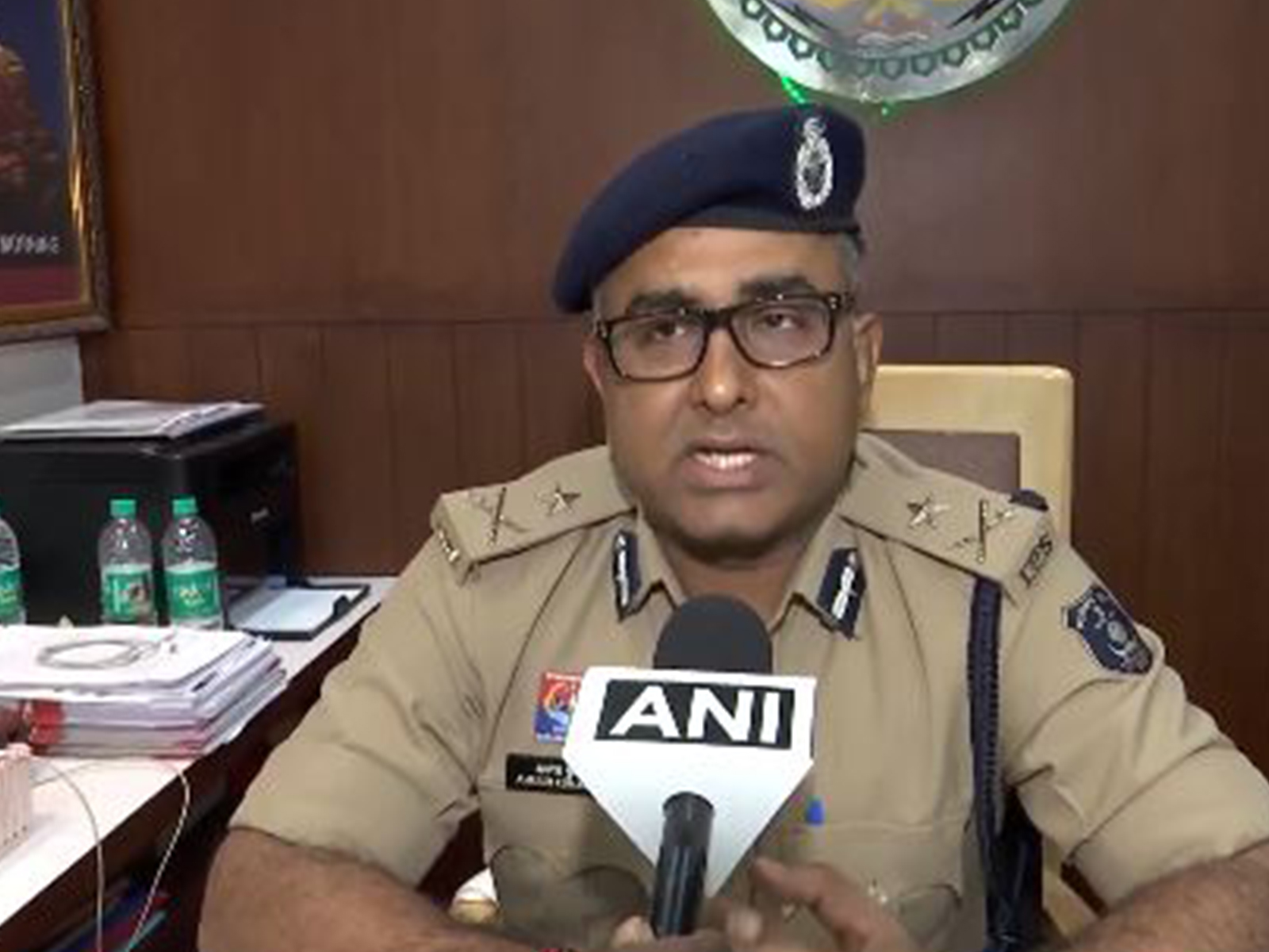 Chattishgarh Police Inspector General (IG) Amresh Mishra (Photo/ANI) 