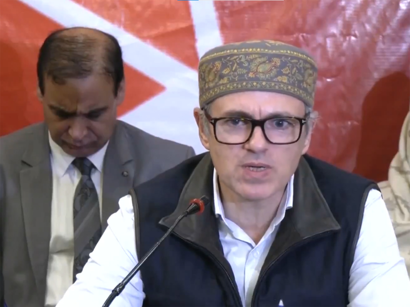 Jammu and Kashmir Chief Minister Omar Abdullah (Photo/ANI)