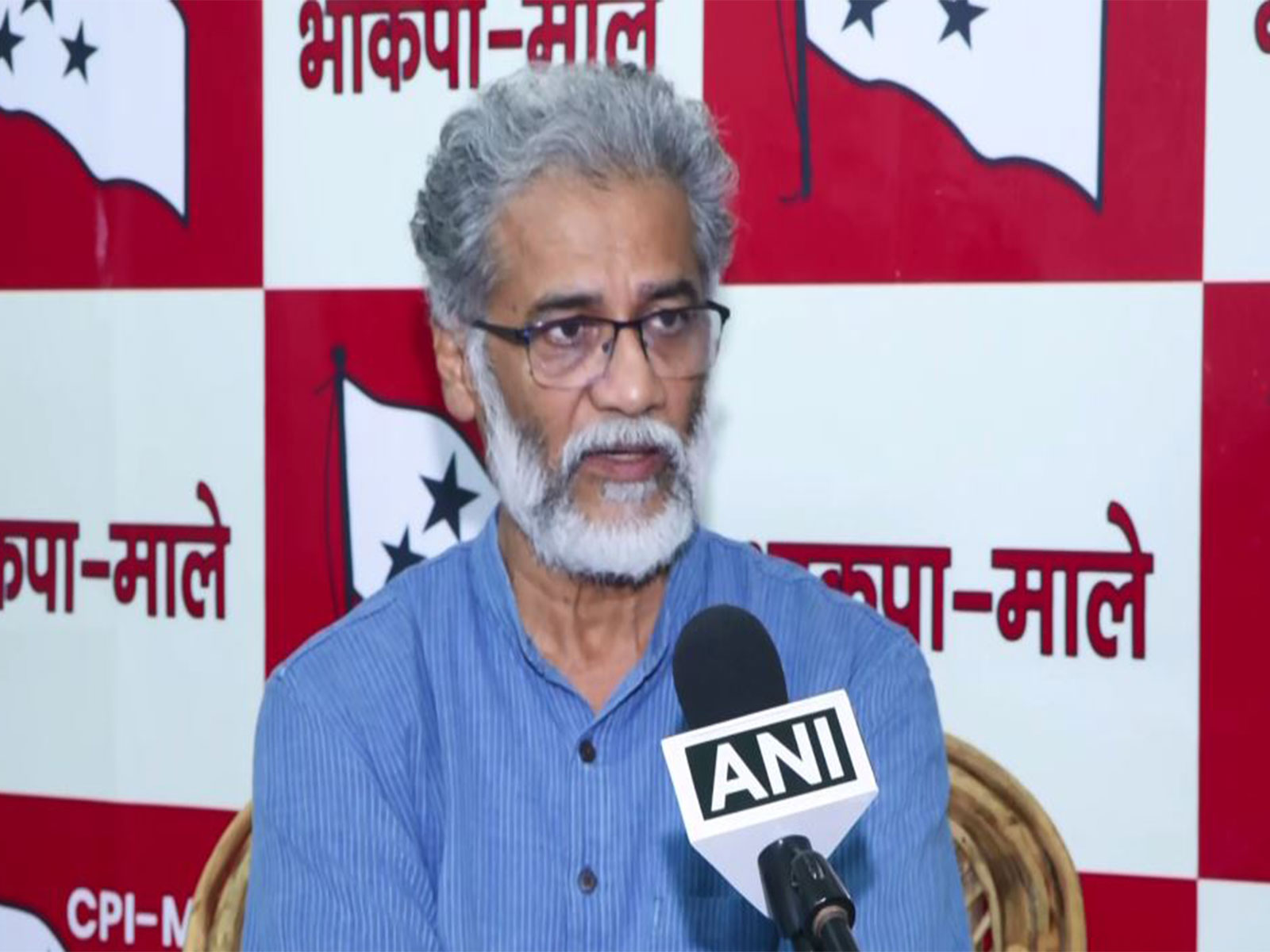 CPI(ML) general secretary Dipankar Bhattacharya (Photo/ANI)