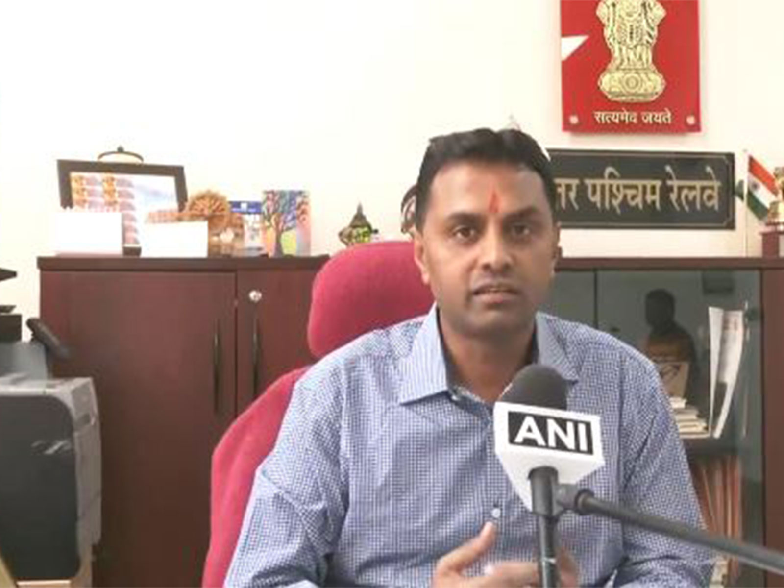 CPRO  North Western Railway, Captain Shashi Kiran (Photo/ANI)