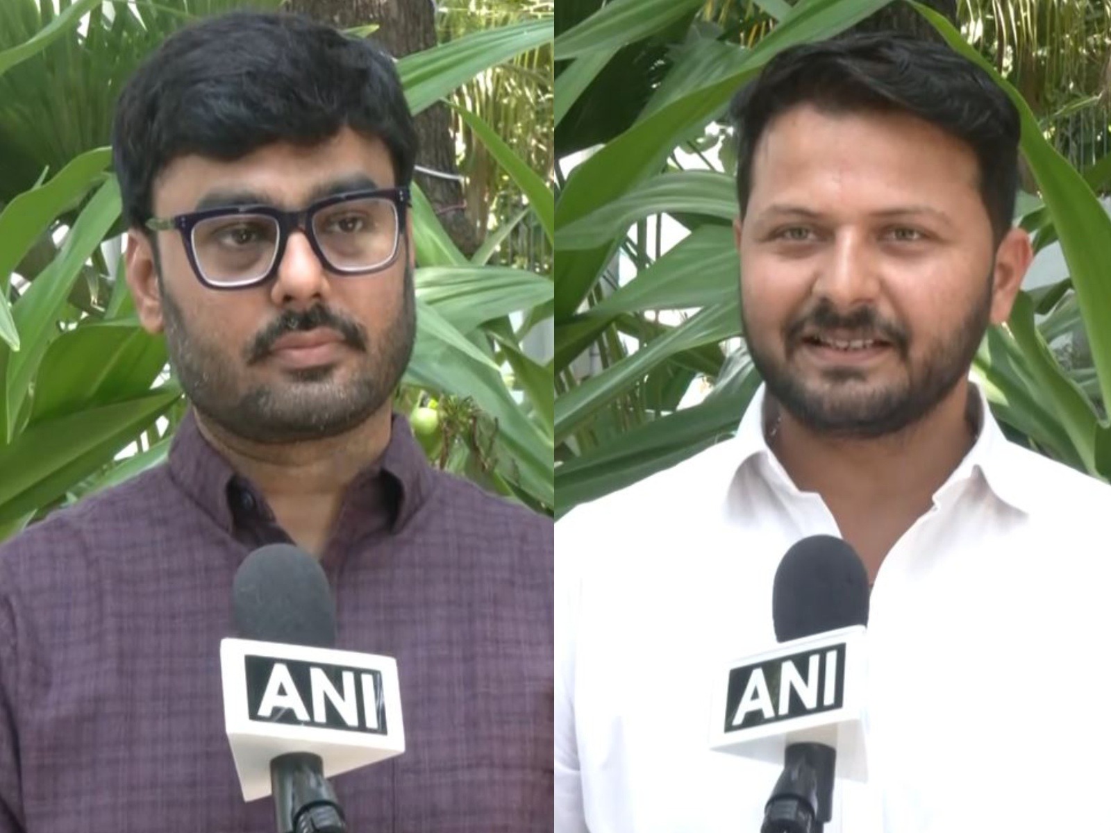 Amit Shah, convener and Prakshal Shah, Co-Convenor of JITO J-Point (Photo/ANI)