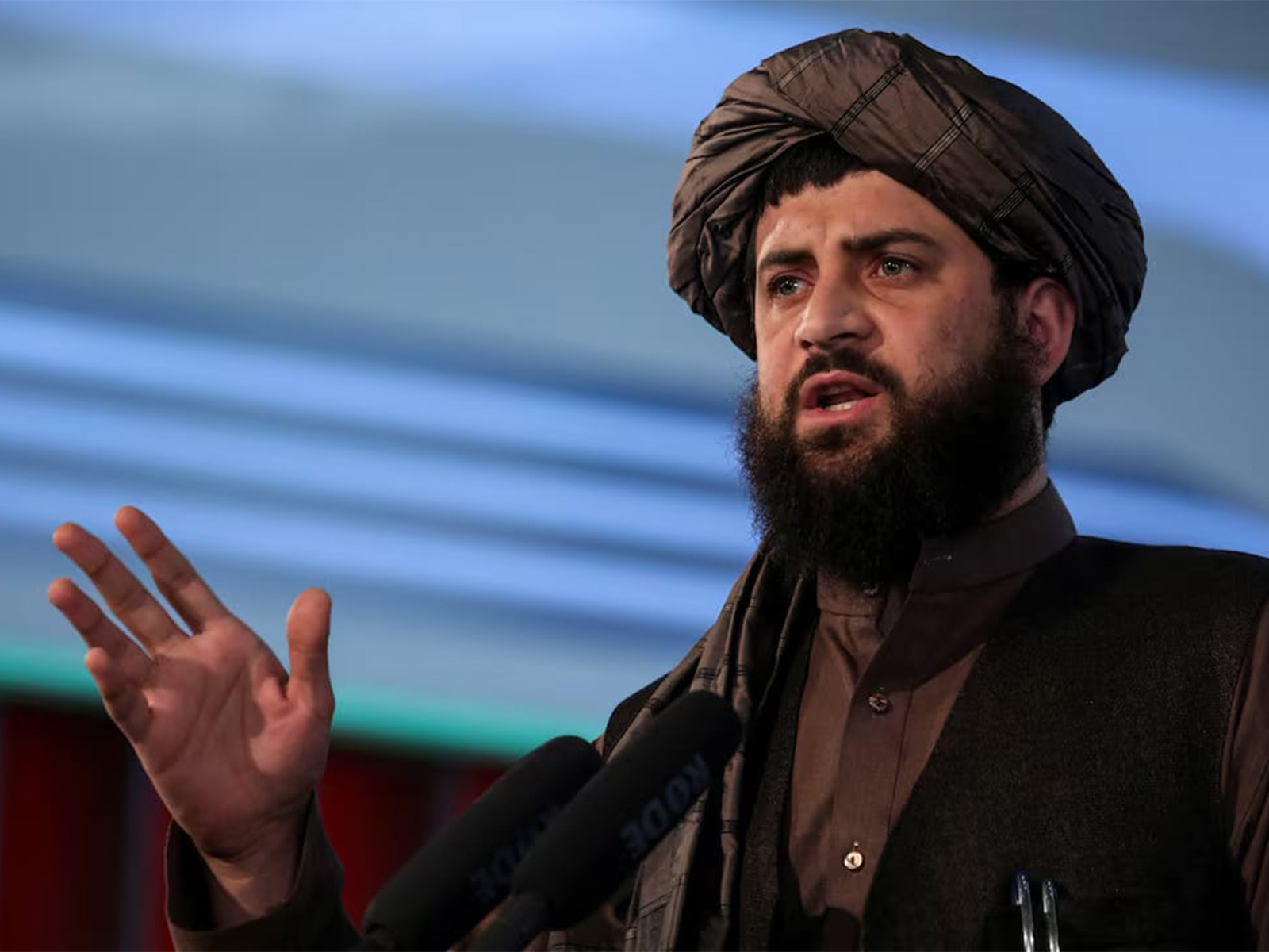 Mawlawi Mohammad Yaqoob Mujahid, the Minister of Defense of the Islamic Emirate of Afghanistan (Photo/Reuters)