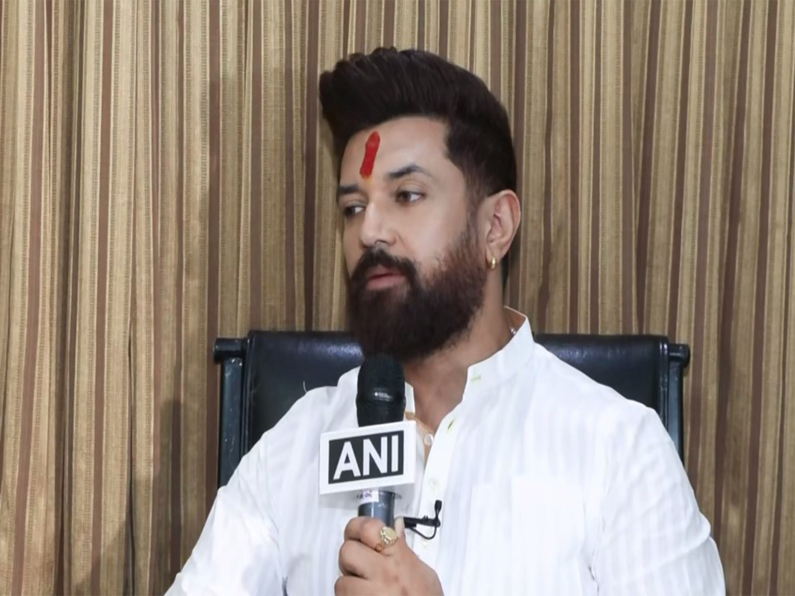 Union Minister Chirag Paswan (Photo: ANI) 