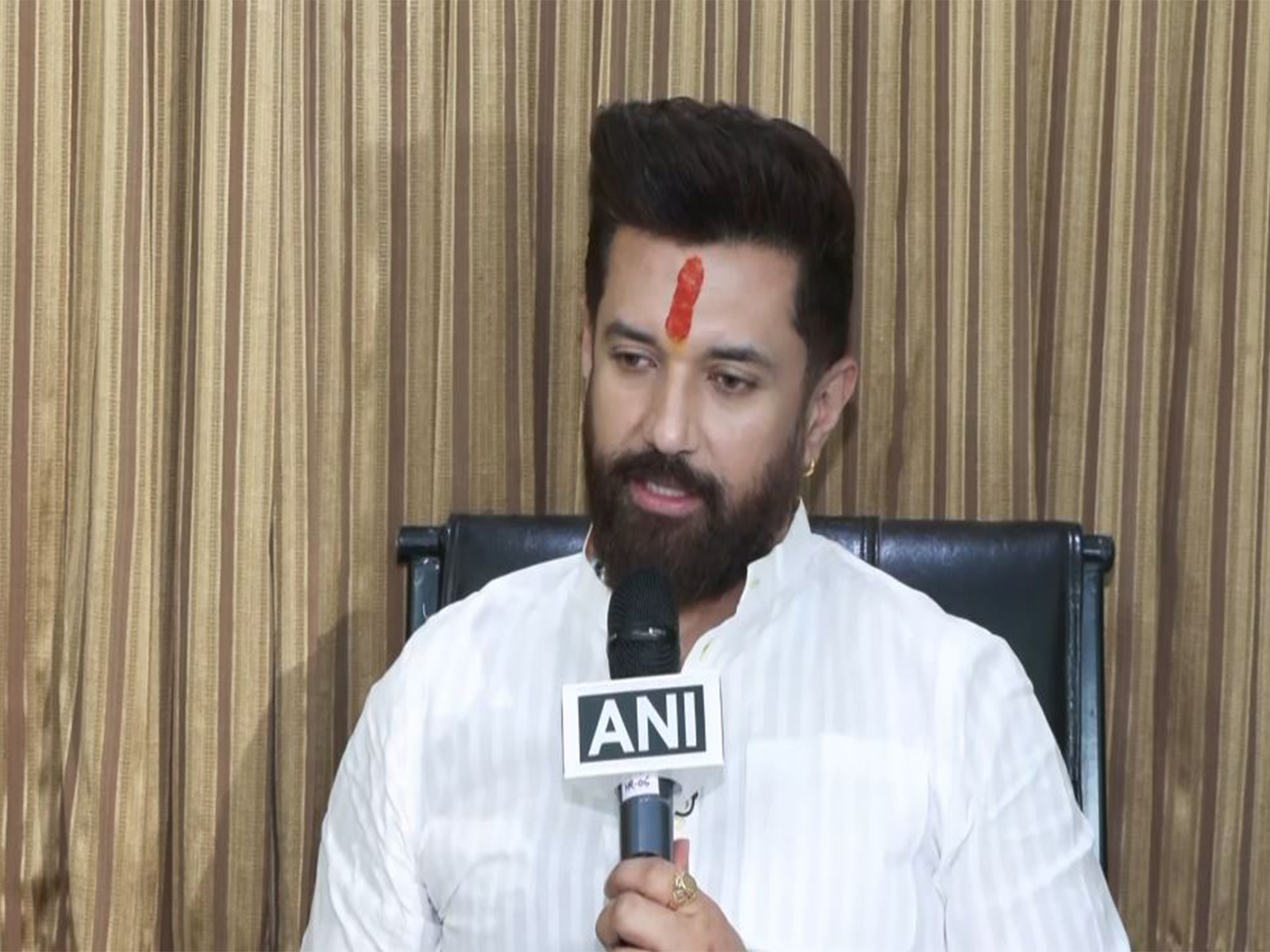 Union Minister and LJP (RV) chief Chirag Paswan (Photo/ANI) 