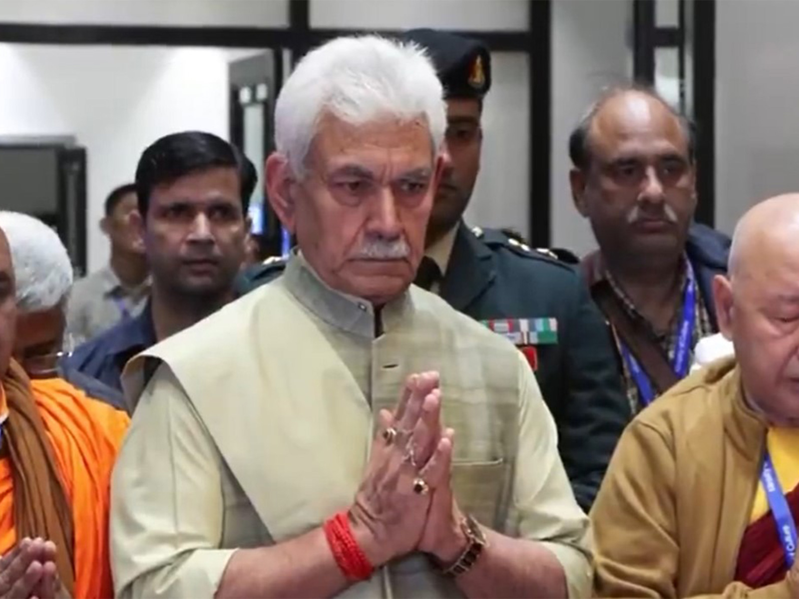  Jammu and Kashmir Lieutenant Governor Manoj Sinha (Photo/ANI)