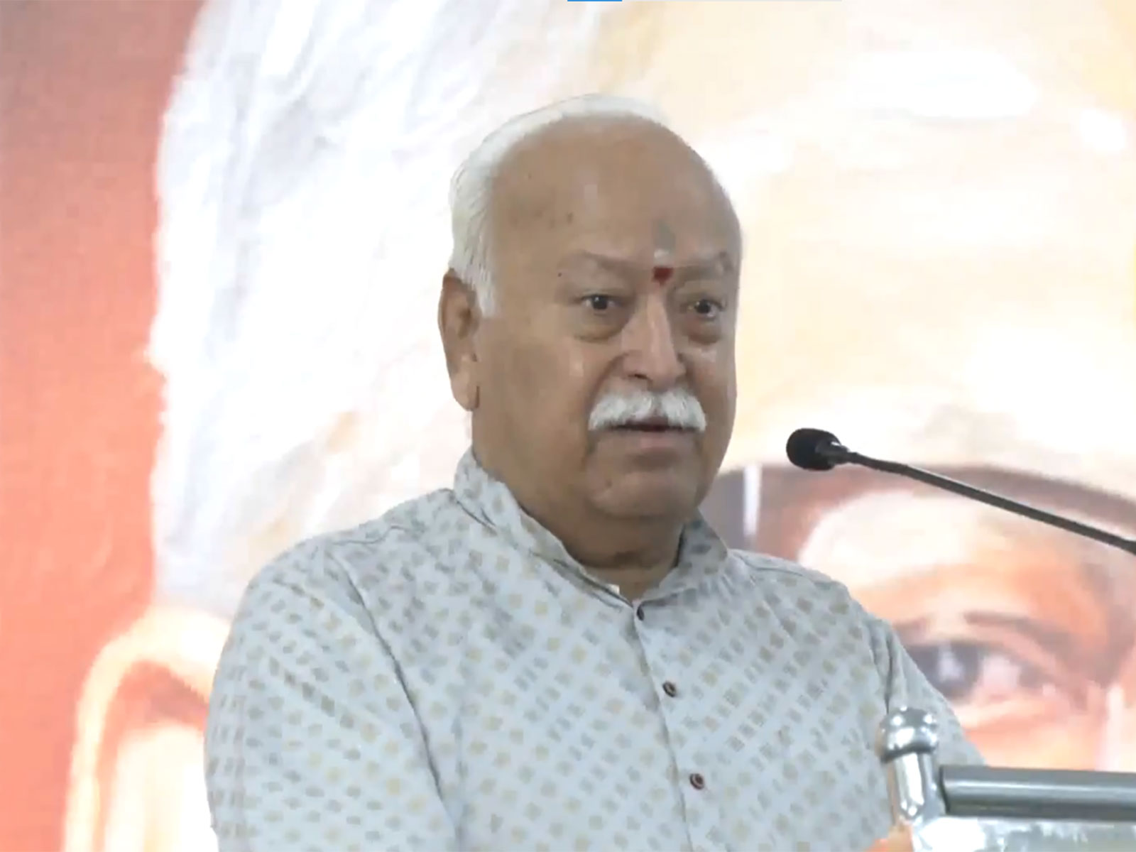 RSS chief Mohan Bhagwat (Photo/ANI)