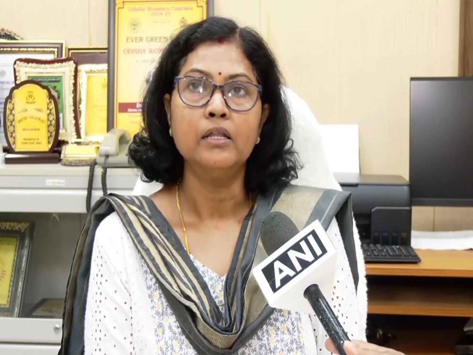 Manorama Mohanty, Director of IMD, Bhubaneswar (Photo/ANI)