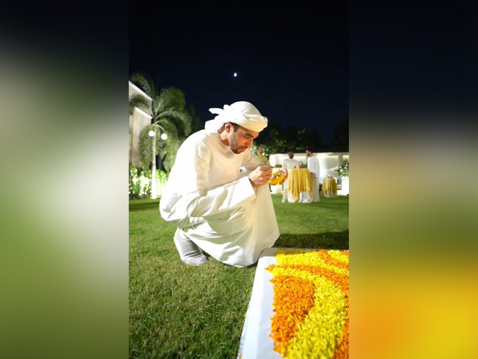 UAE Ambassador to India, Abdulnasser Alshaali at Embassy premises (Photo: X@aj_alshaali)