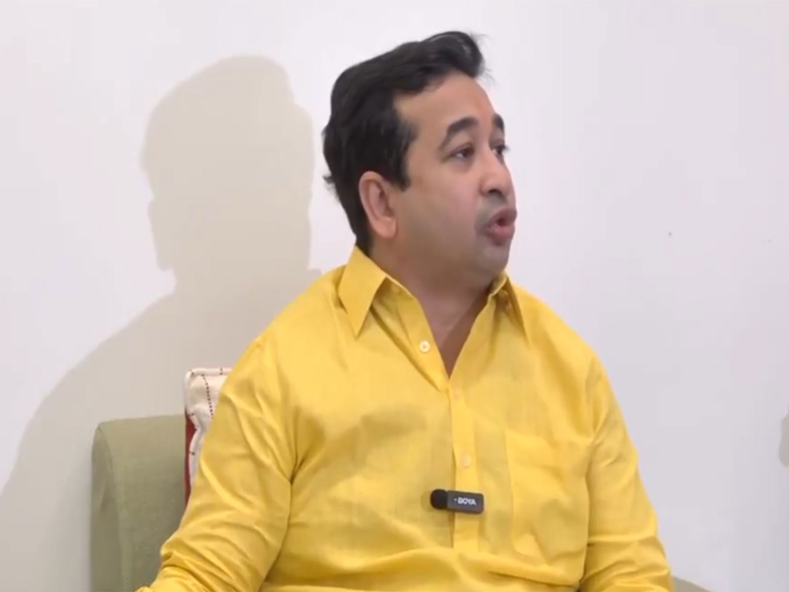 Maharashtra Minister Nitesh Rane. (Photo/ANI)