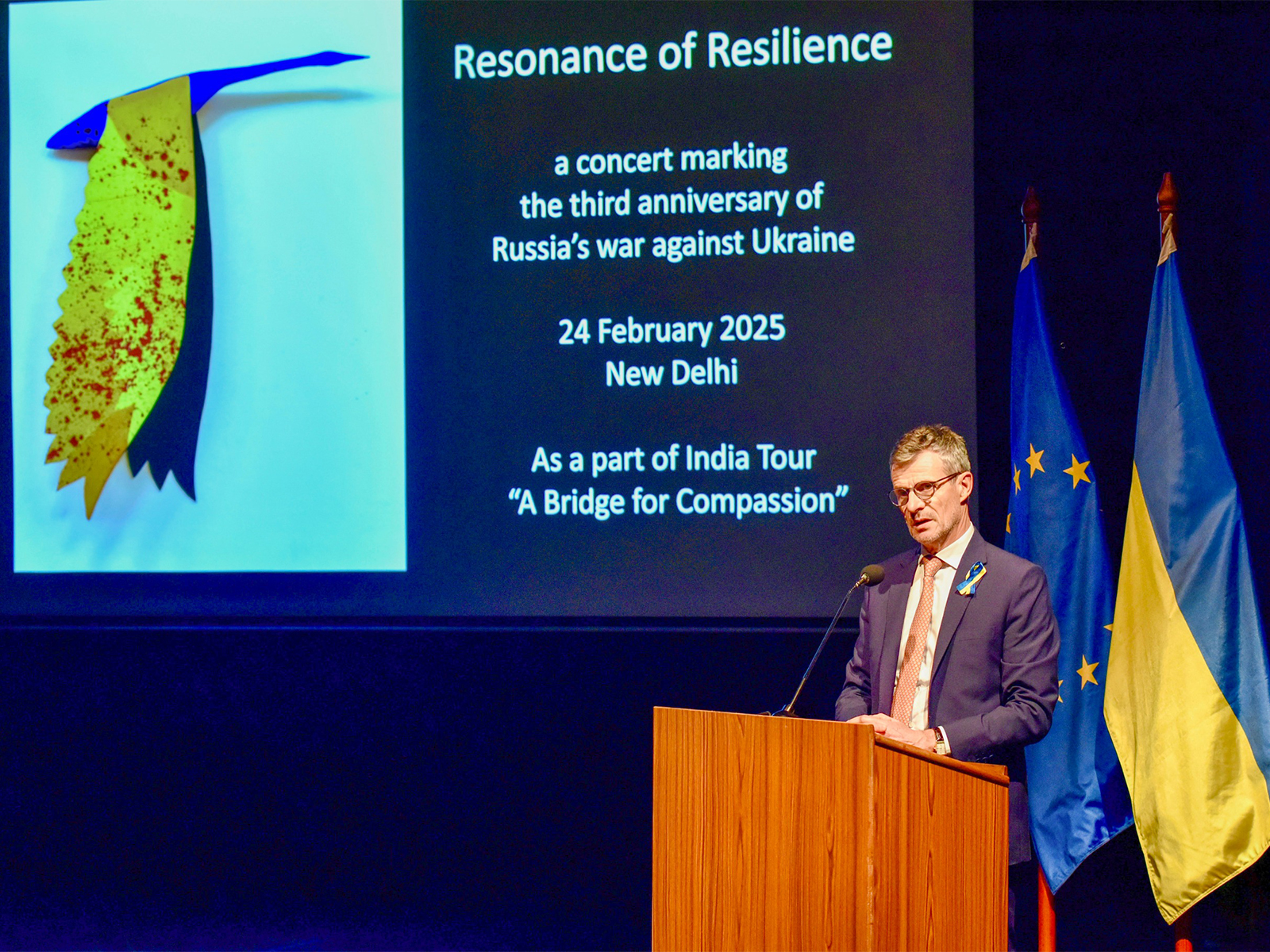 Ambassador of the European Union to India, Herve Delphin (File Photo/ANI)