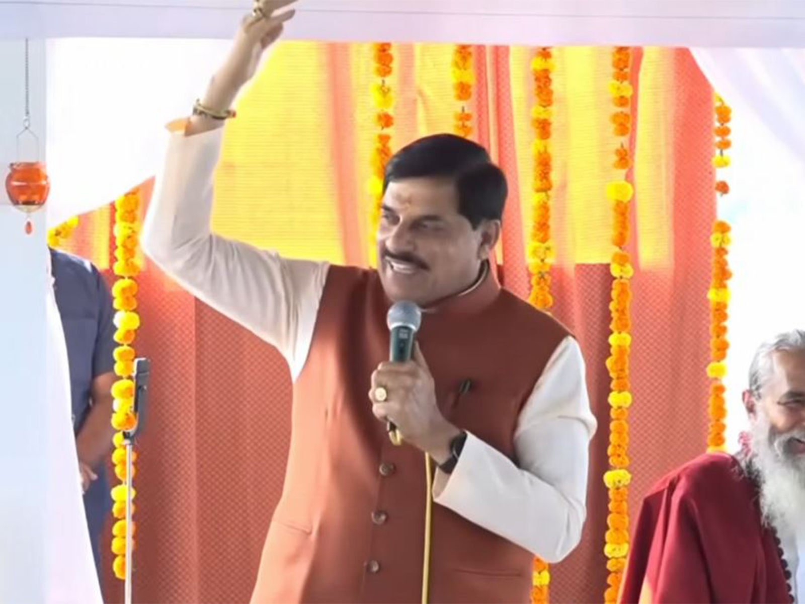 MP Chief Minister Mohan Yadav inaugurates first phase of Yoga Therapy Hospital in Ujjain's Ninora. (Photo/ANI) 