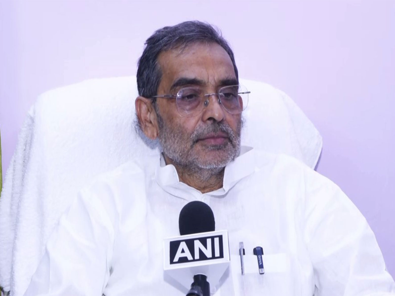 Rashtriya Lok Morcha President Upendra Kushwaha. (Photo/ANI)