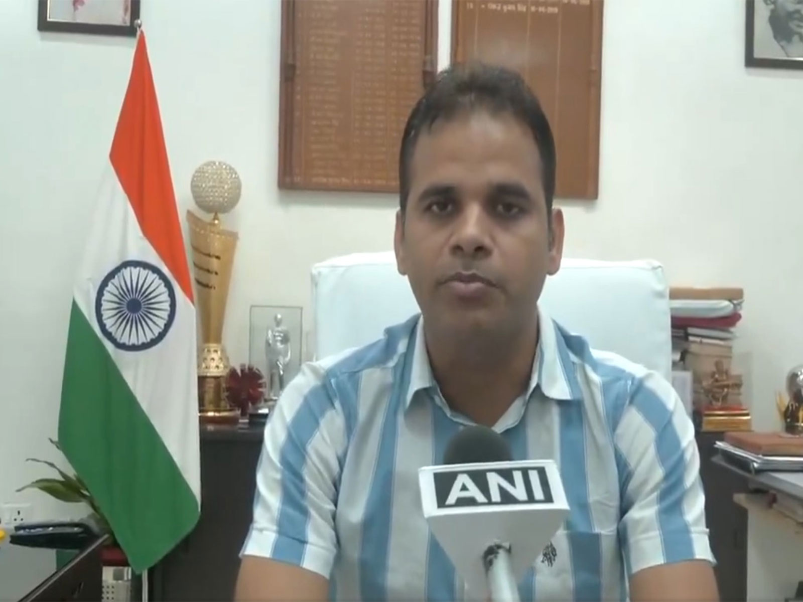 Chief Public Relations Officer (CPRO) for North Eastern Railway, Pankaj Kumar Singh. (Photo/ANI)