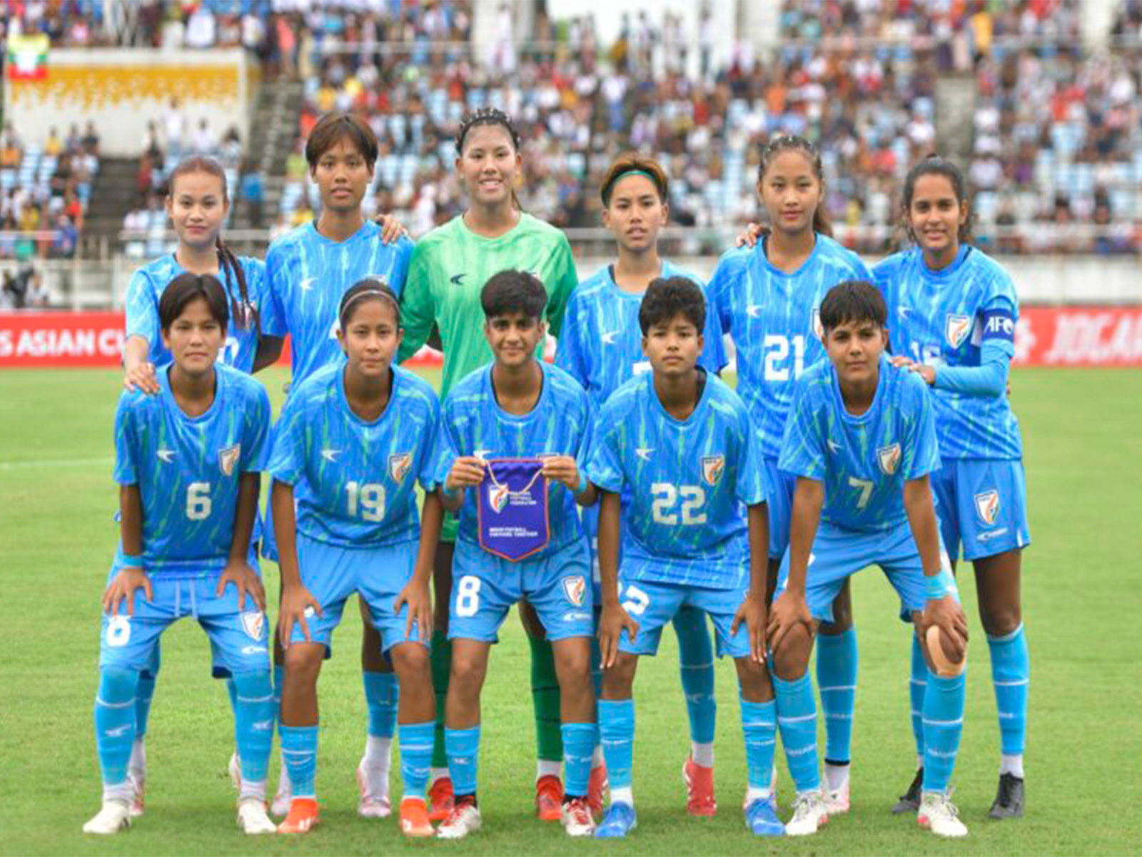 Indian U20 women's team. (Photo/AIFF) 