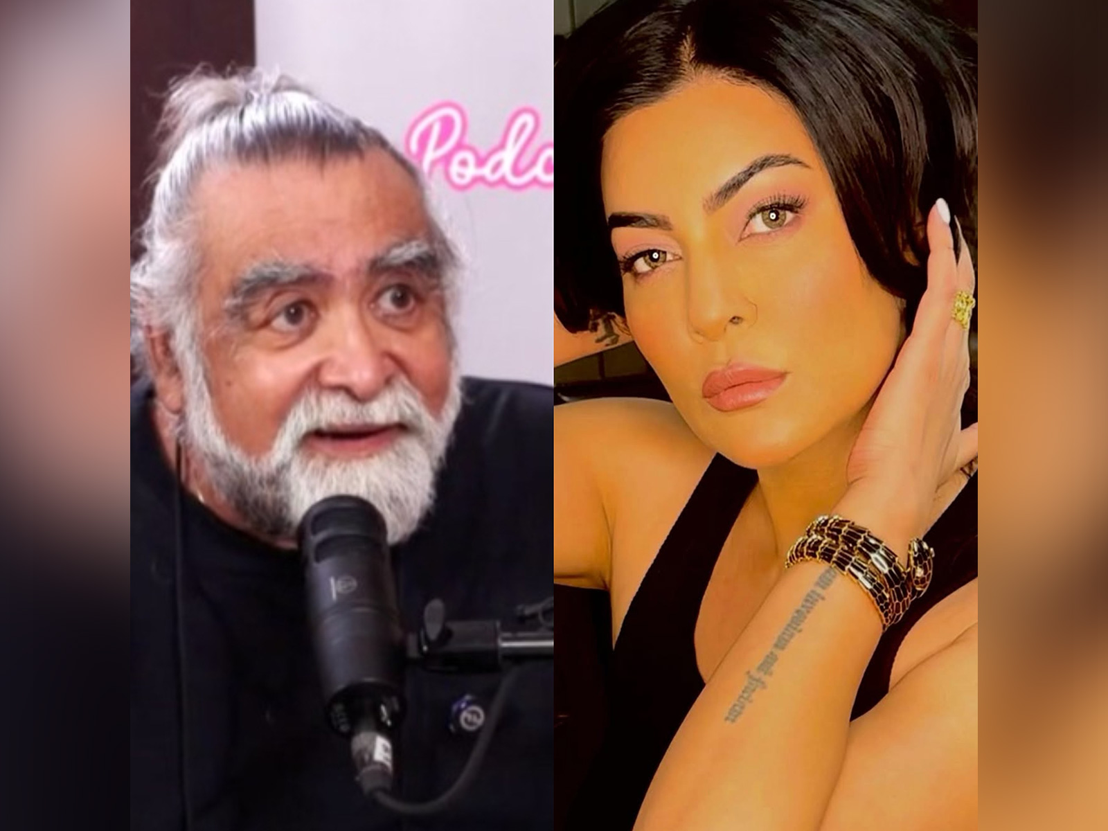 Prahlad Kakkar, Sushmita Sen (Photo/ANI/Instagram@sushmitasen47)
