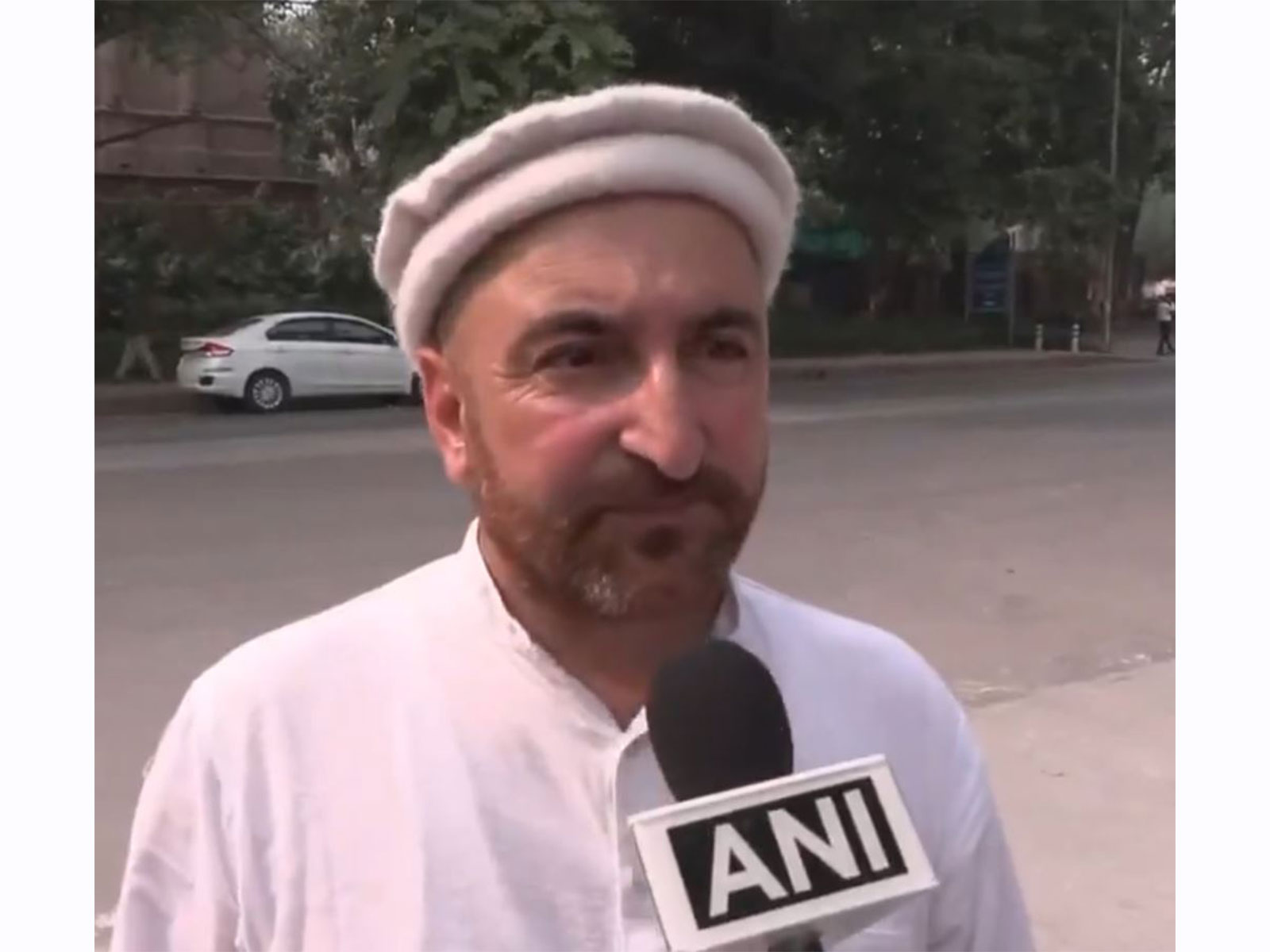 Member of Kargil Democratic Alliance, Sajjad Hussain Kargili (Photo/ANI)