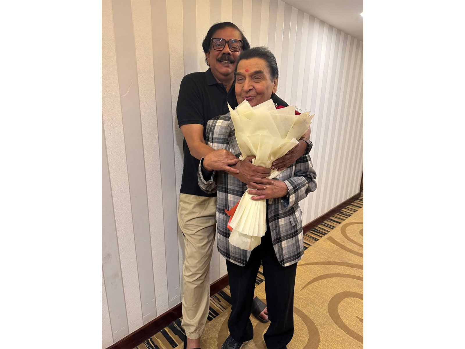 Filmmaker Priyadarshan with legendary actor Asrani (Image source: Priyadarshan's Instagram)