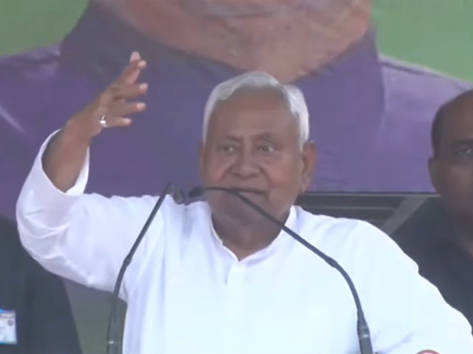 Bihar Chief Minister Nitish Kumar (Photo/YouTube/@jdu.online)
