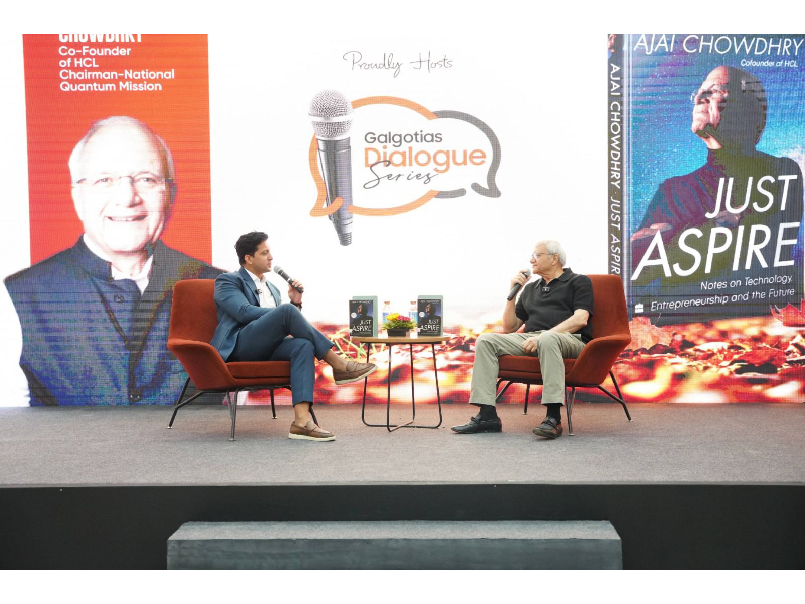 Galgotias University hosts Ajai Chowdhry, HCL Co-Founder & National Quantum Mission Chair, for an inspiring Dialogue Series session on innovation and leadership