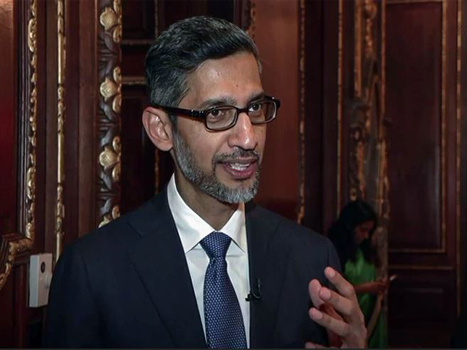 Sundar Pichai, Google, CEO (File photo/ANI)