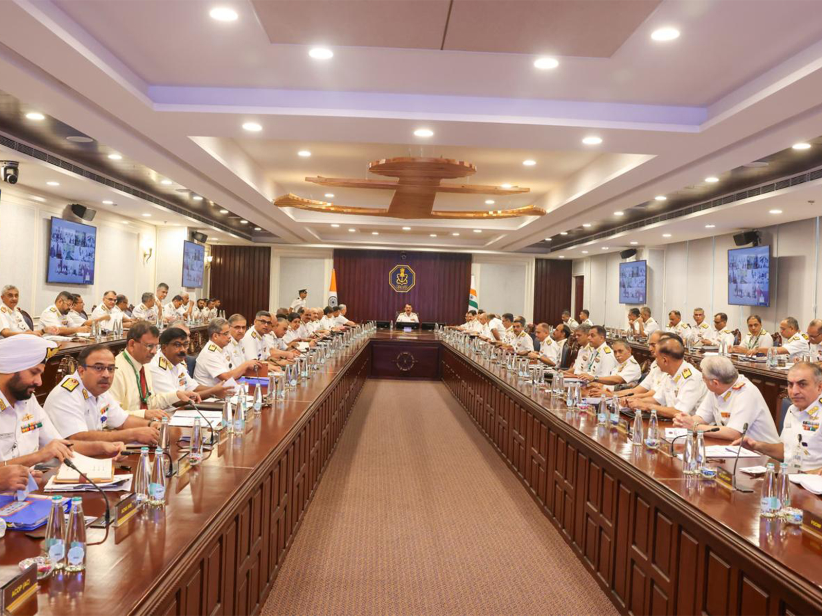 Indian Navy's Commanders' Conference 2025 commenced (Photo/ANI)