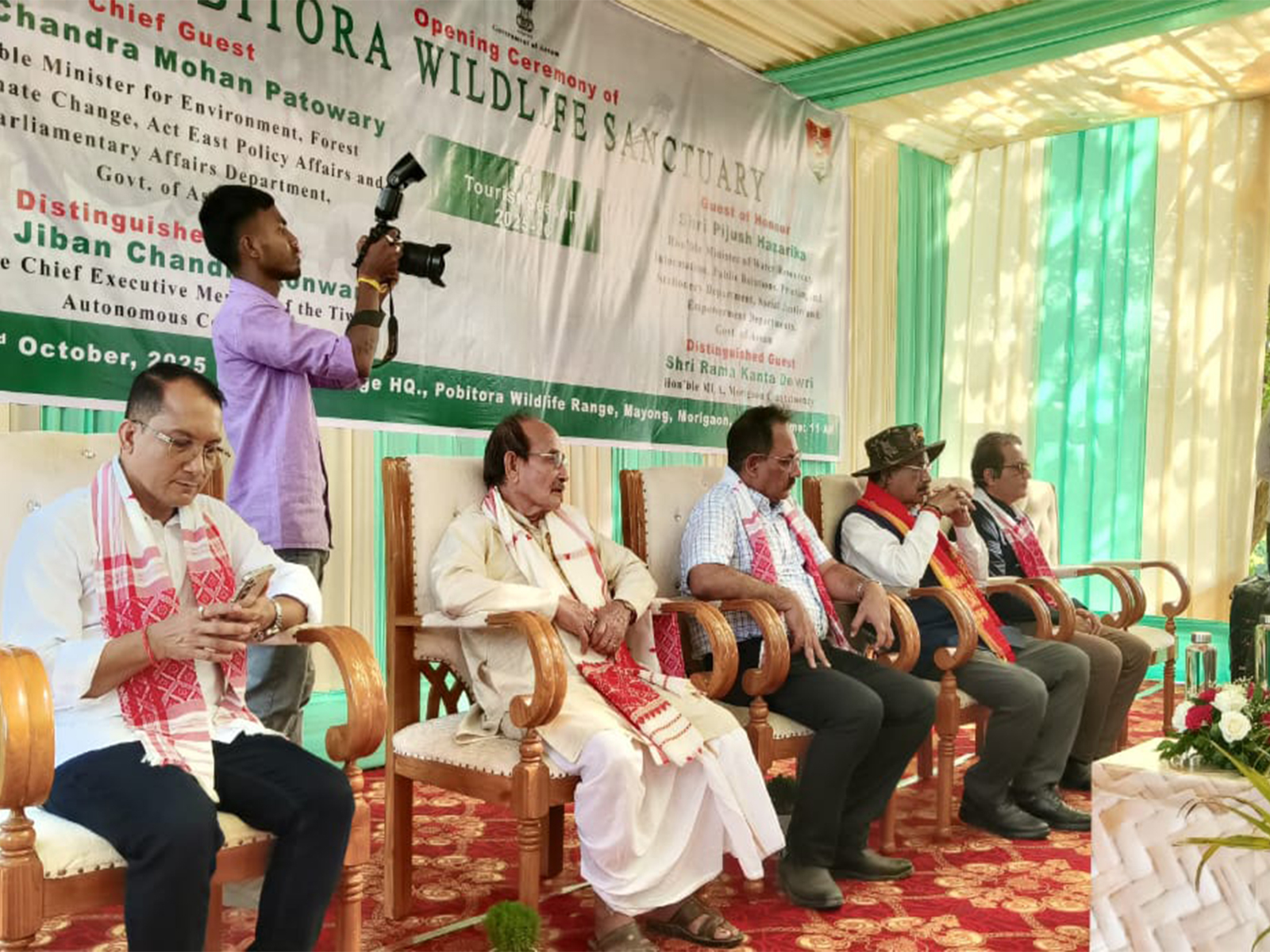 Assam's Pobitora Wildlife Sanctuary reopens for tourists (Photo/ANI) 