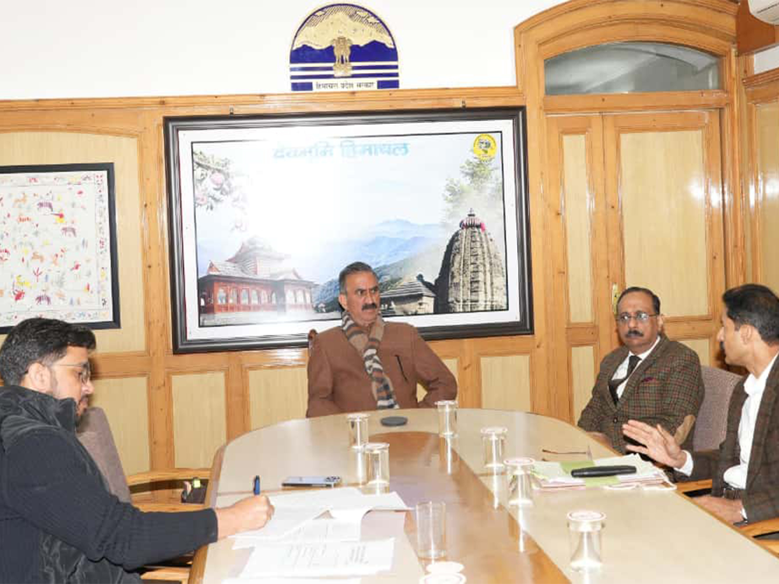 Himachal Pradesh Chief Minister Sukhvinder Singh Sukhu (Photo/ANI)