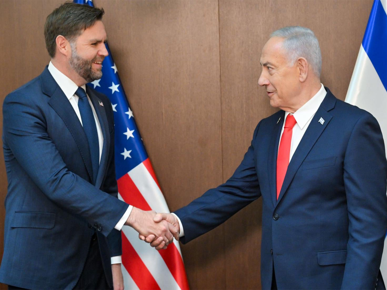 Israeli Prime Minister Netanyahu and US Vice President JD Vance(Photo/@netanyahu) 