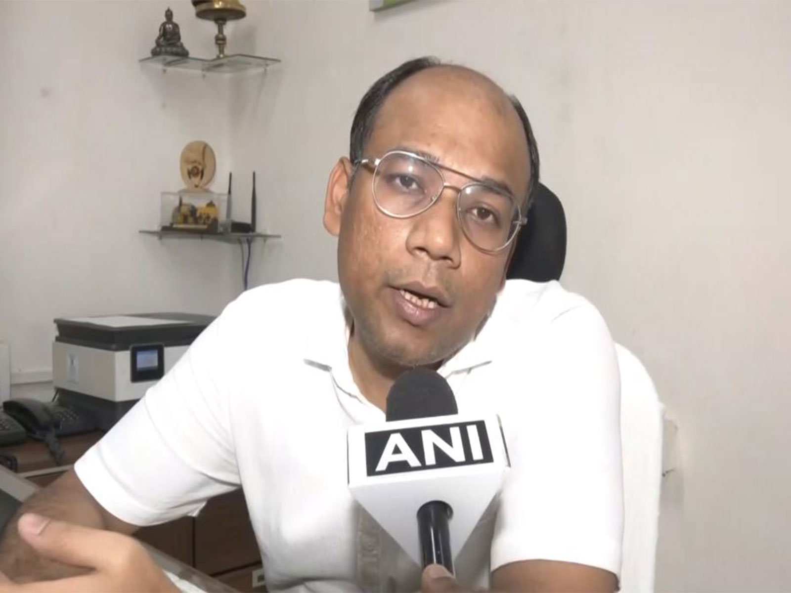 Kapinjal Kishore Sharma, CPRO of Northeast Frontier Railways (Photo/ANI) 