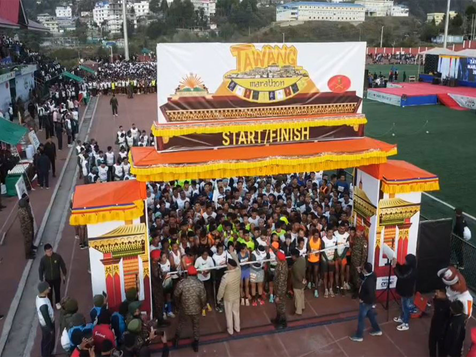 International Tawang Marathon 3.0 (Photo/ANI)