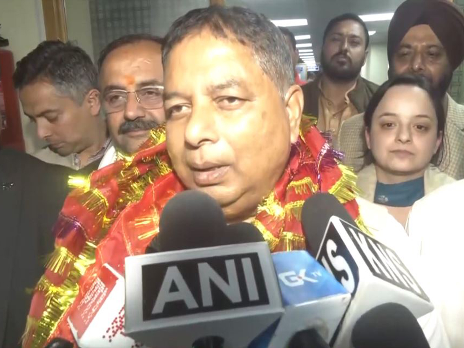 Jammu and Kashmir BJP President Sat Sharma (Photo/ANI)