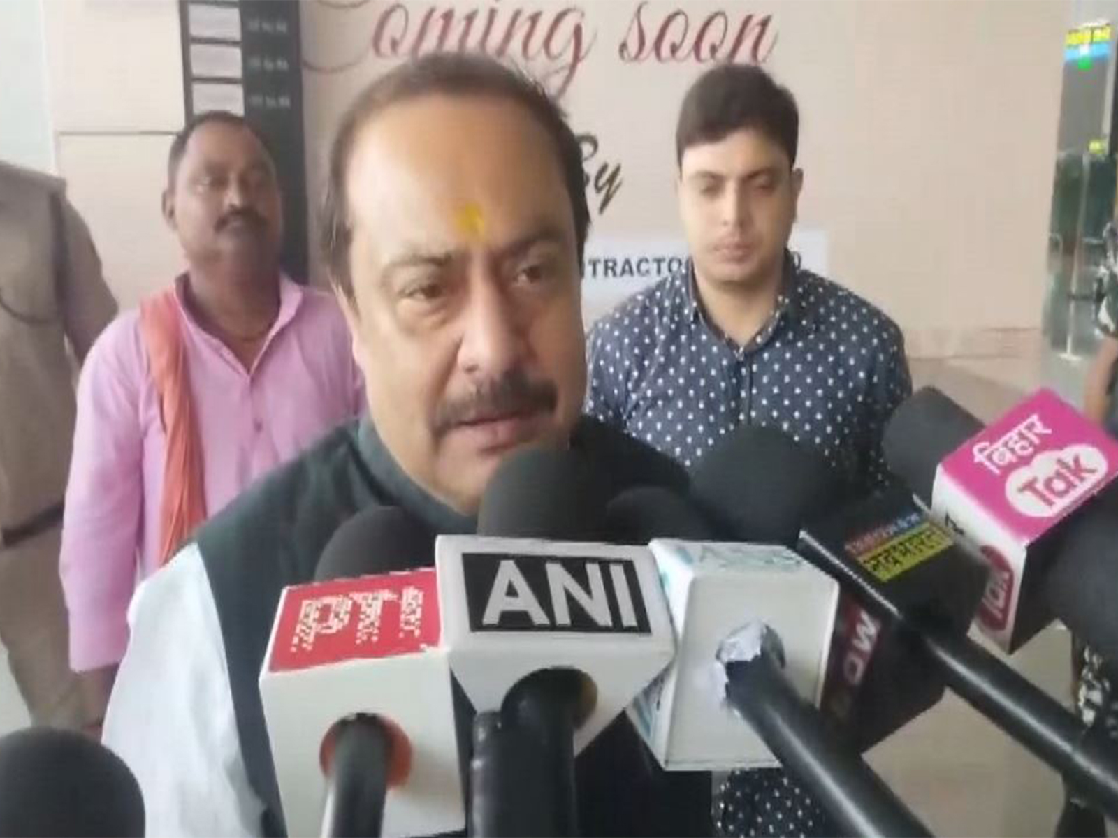 BJP leader Vivek Thakur (Photo/ANI)