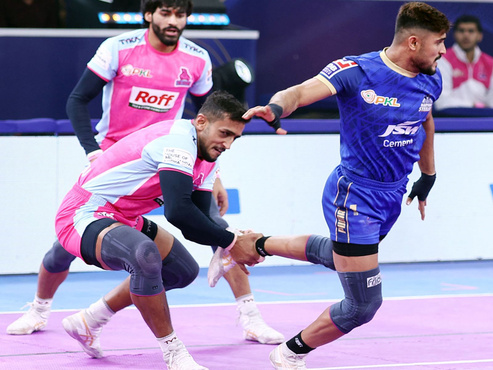 A visual from the match. (Photo: ANI)