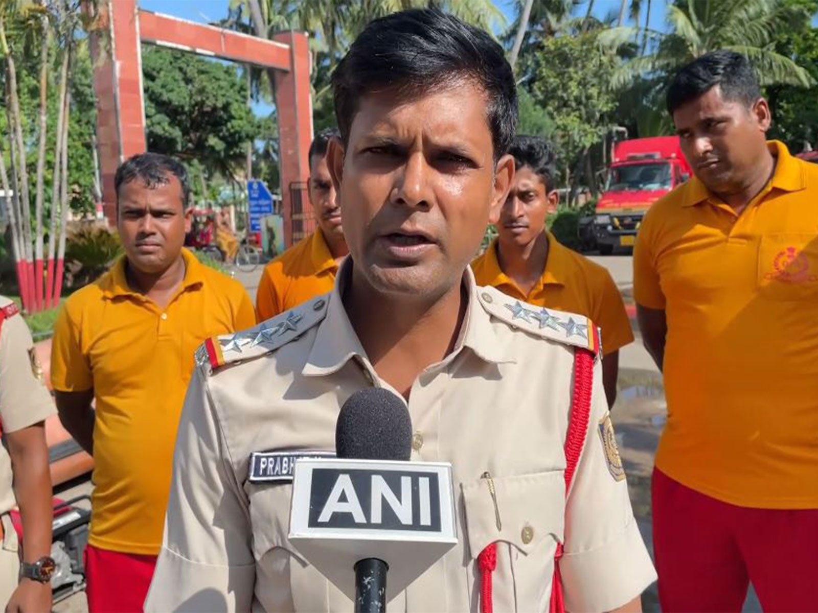 Fire Officer Prabhat Kumar (Photo/ANI)
